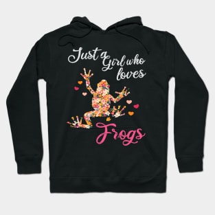 Just a girl who loves frogs - Frog Hoodie